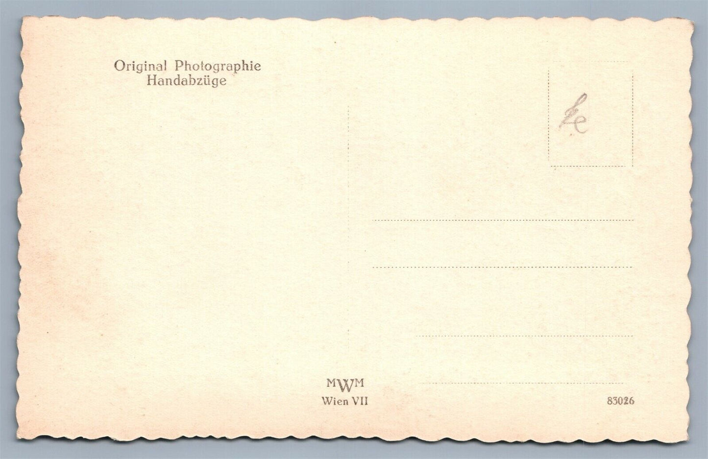 PHOTOGRAPHER SIGNED VINTAGE AUSTRIAN REAL PHOTO POSTCARD RPPC w/ 2 CATS