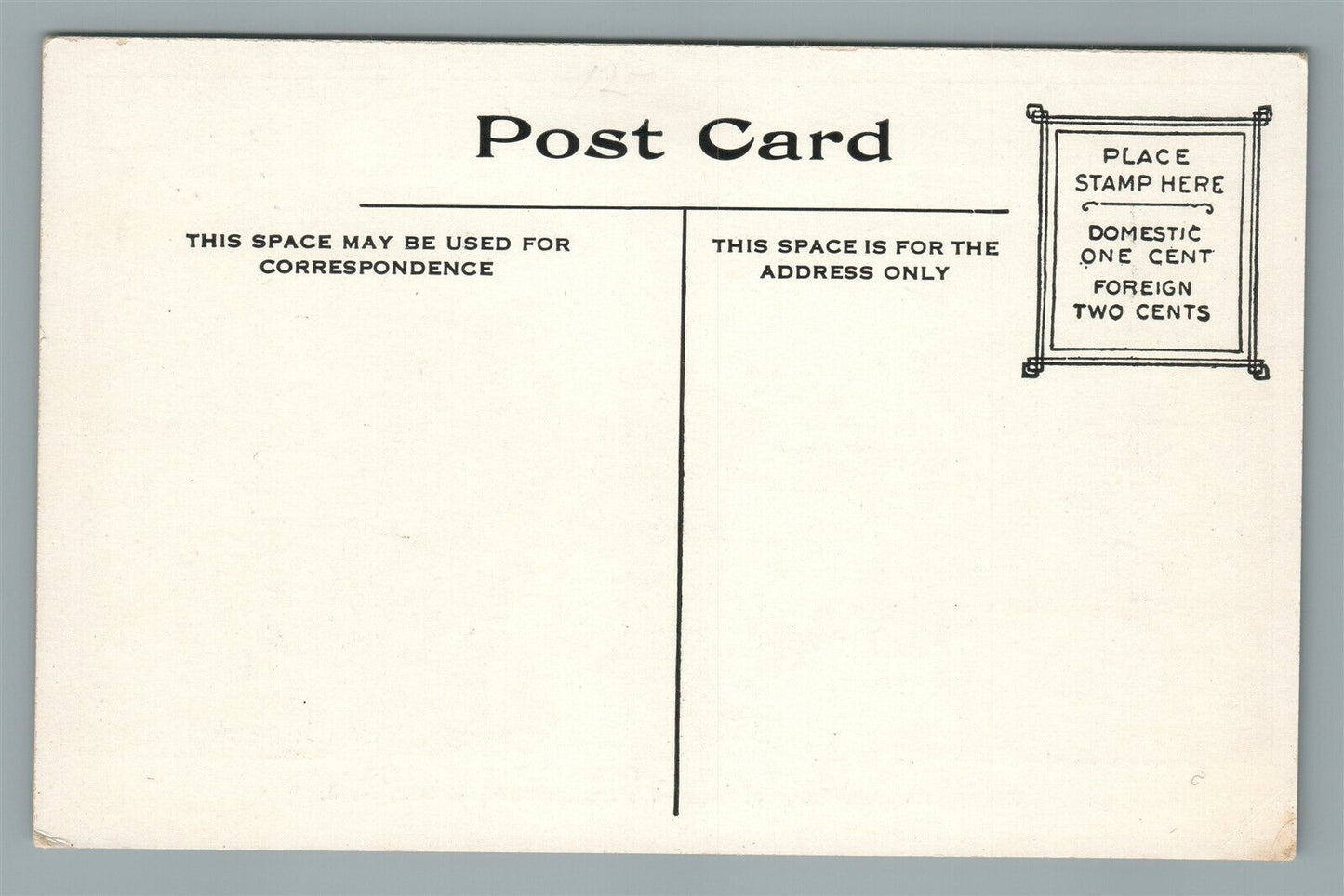 BOUND BROOK NJ ZAREPHATH ACADEMY OPENING DAY ANTIQUE POSTCARD