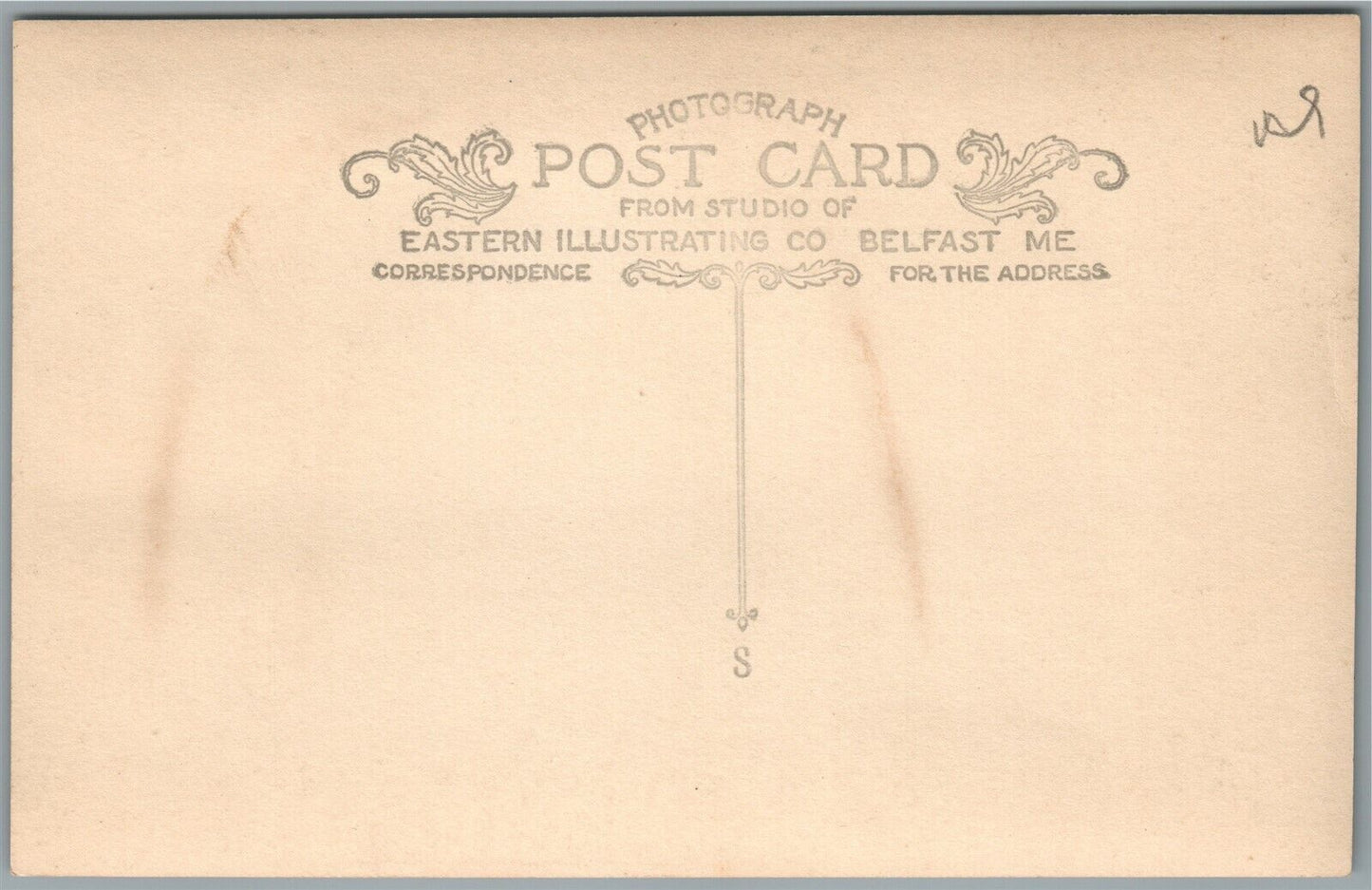 CABOT VT UPPER MAIN STREET ANTIQUE REAL PHOTO POSTCARD RPPC