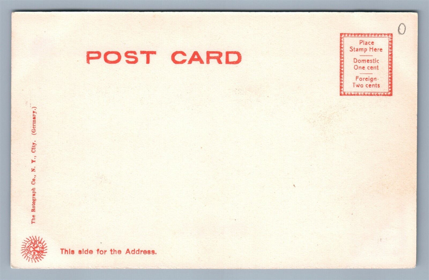 LANCASTER PA view from ROCKY SPRINGS RAILWAY ANTIQUE POSTCARD railroad