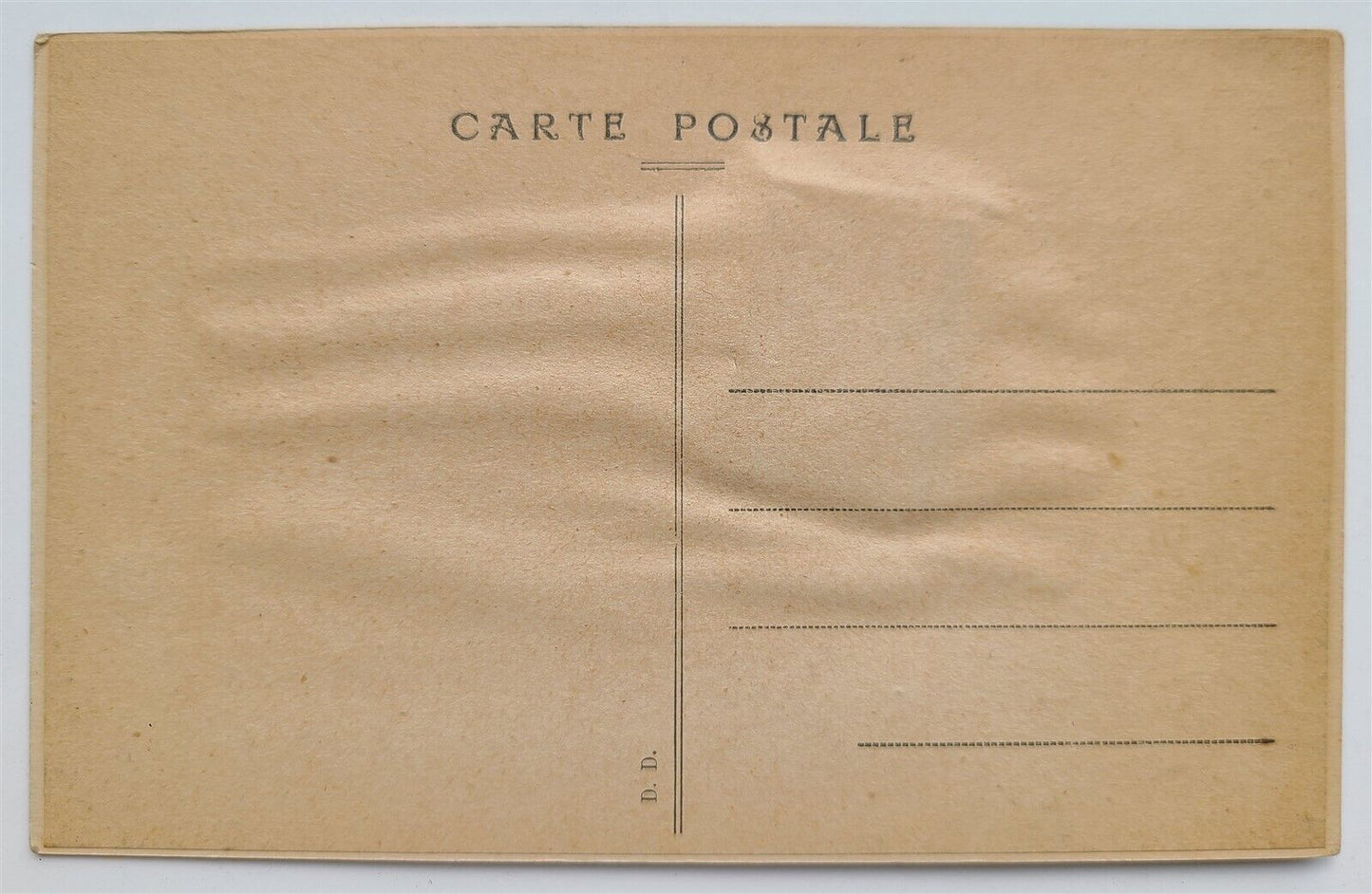 FRENCH ANTIQUE COMIC POSTCARD w/FOLDING VERSAILLES MINIATURE VIEWS PEASANT GIRL