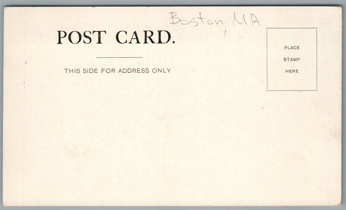 BOSTON MA SHARON SANATORIUM ANTIQUE POSTCARD
