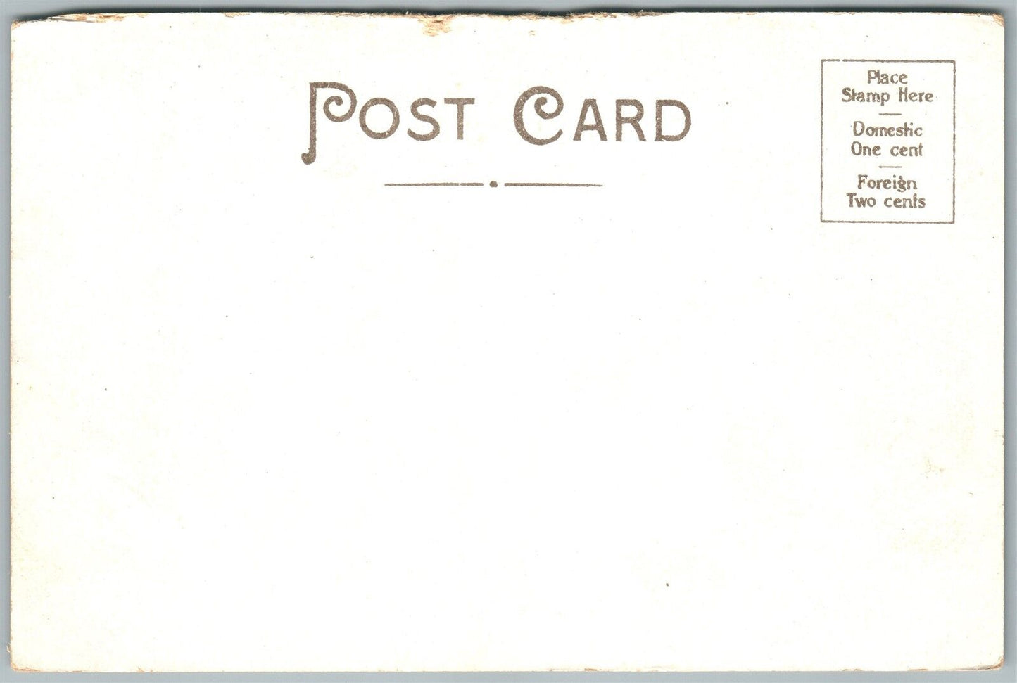 HAWLEY PA CHURCH STREET UNDIVIDED ANTIQUE POSTCARD