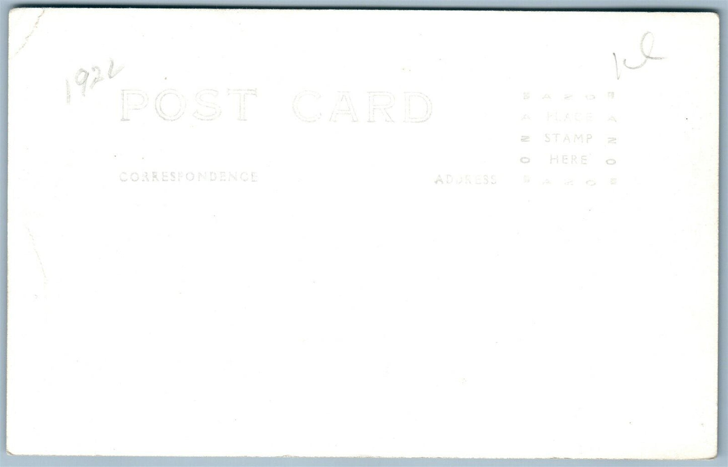 GORHAM ME COMGREGATIONAL CHURCH VINTAGE REAL PHOTO POSTCARD RPPC