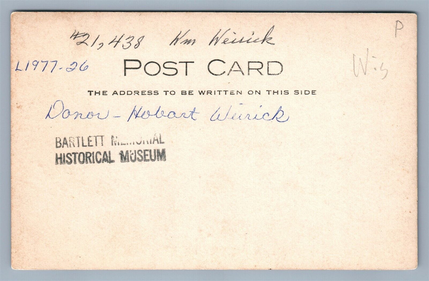 WISCONSIN METHODIST CHURCH ANTIQUE REAL PHOTO POSTCARD RPPC