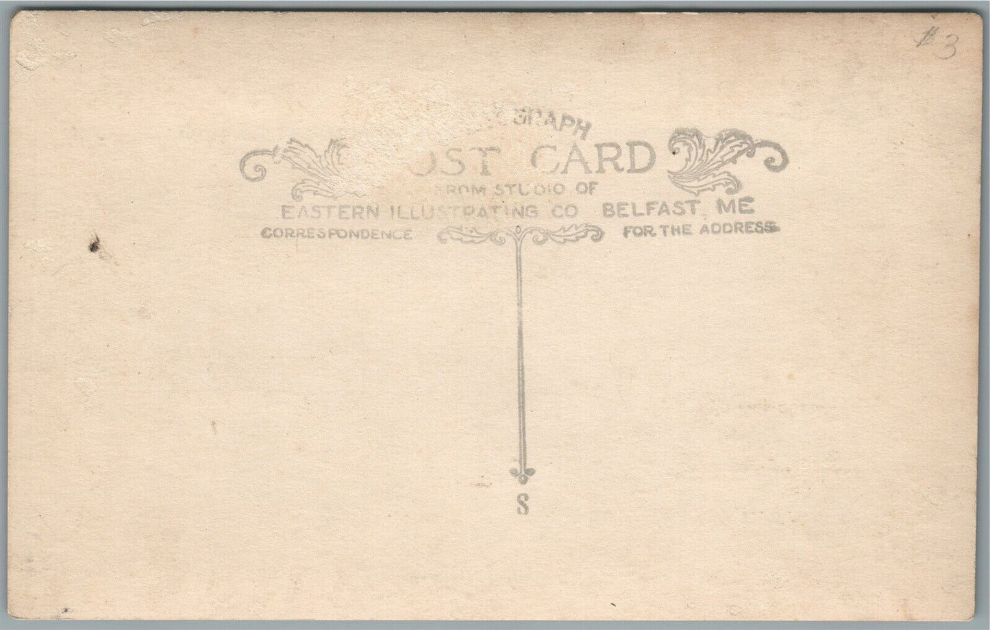 GAYSVILLE VT MAIN STREET ANTIQUE REAL PHOTO POSTCARD RPPC