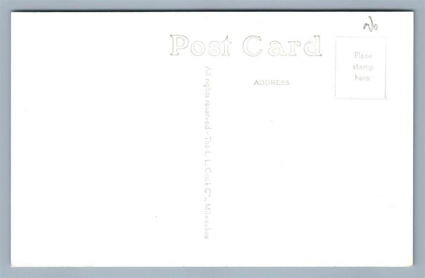 BLUE EARTH MN WHITE OAKS MOTEL VINTAGE REAL PHOTO POSTCARD RPPC