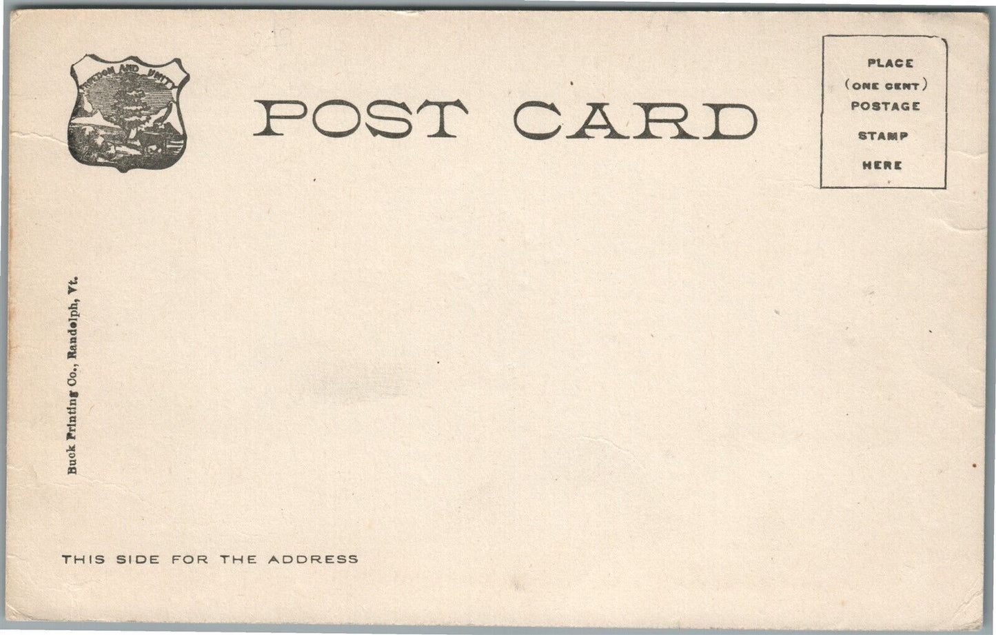 SOUTH ROYALTON VT HOUSE ANTIQUE POSTCARD
