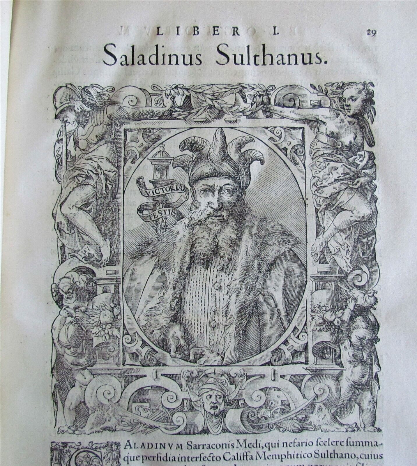 1575-1577 ELOGIA VIRORUM BELLICA VIRTUTE by Paolo Giovio ILLUSTRATED antique