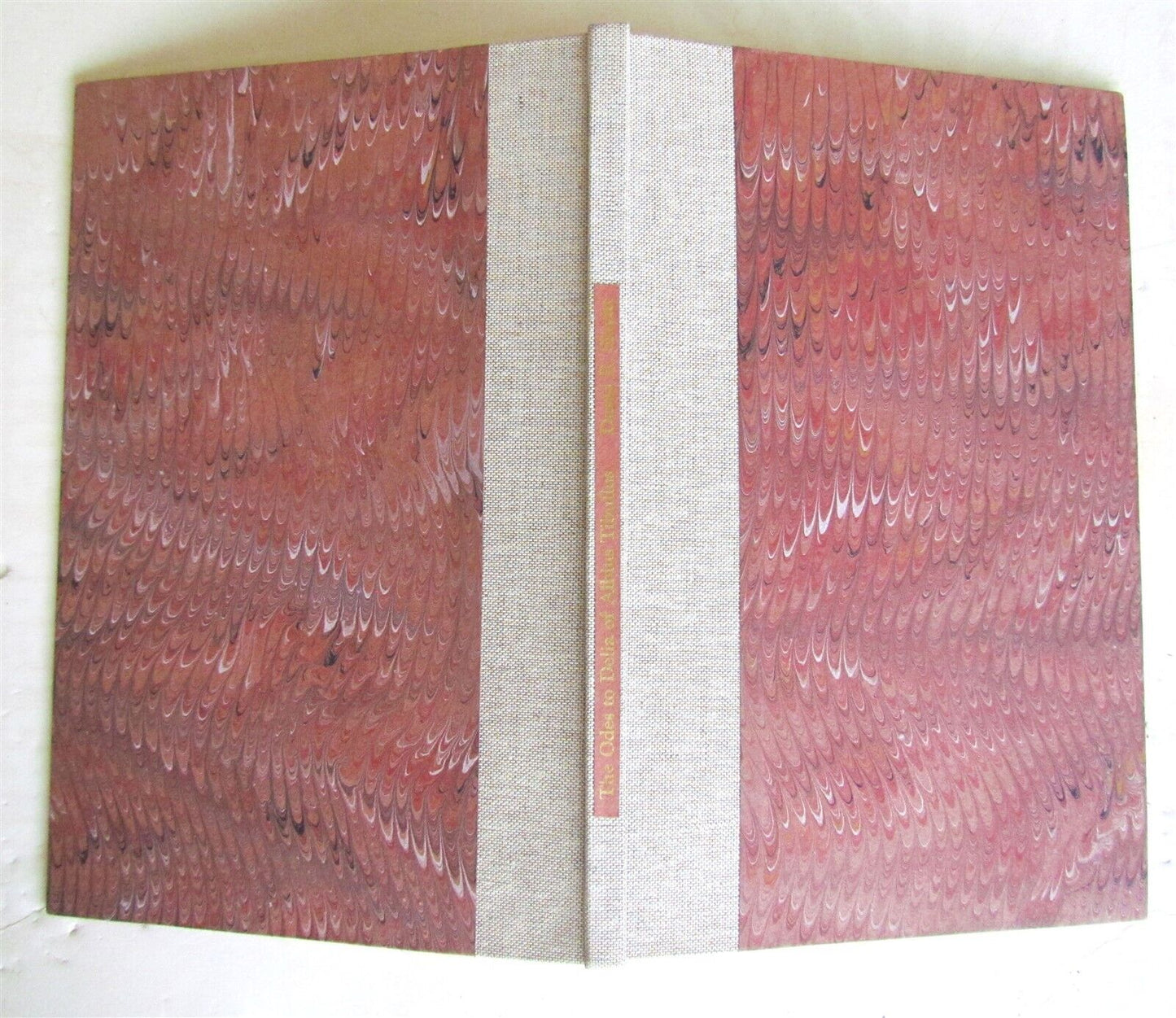SIGNED LTD EDITION ELEGIES TO DELIA of ALBIUS TIBULLUS translated DAVID SLAVITT