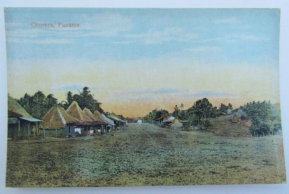 VINTAGE POSTCARD - CHORERA PANAMA