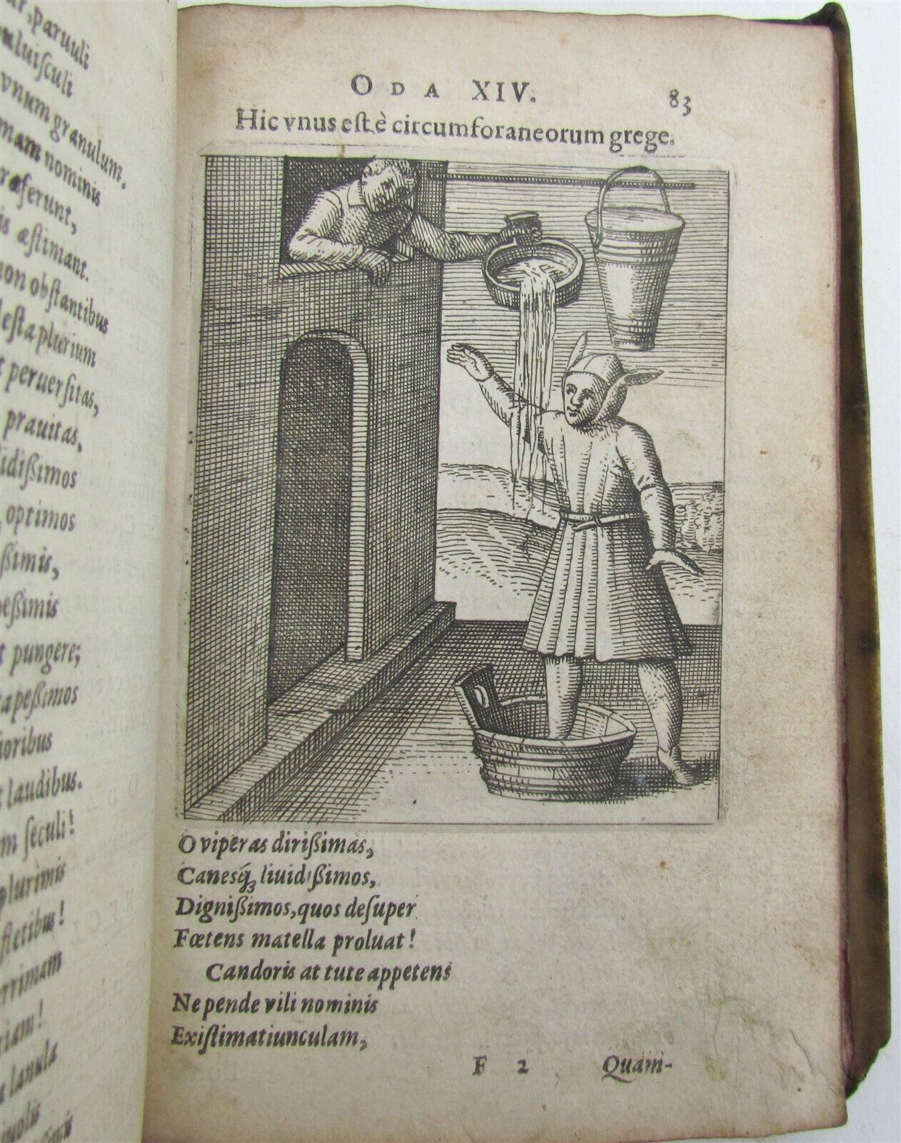 1620 NEBULO NEBULONUM by Johann FLITTNER ANTIQUE ILLUSTRATED vellum bound RARE