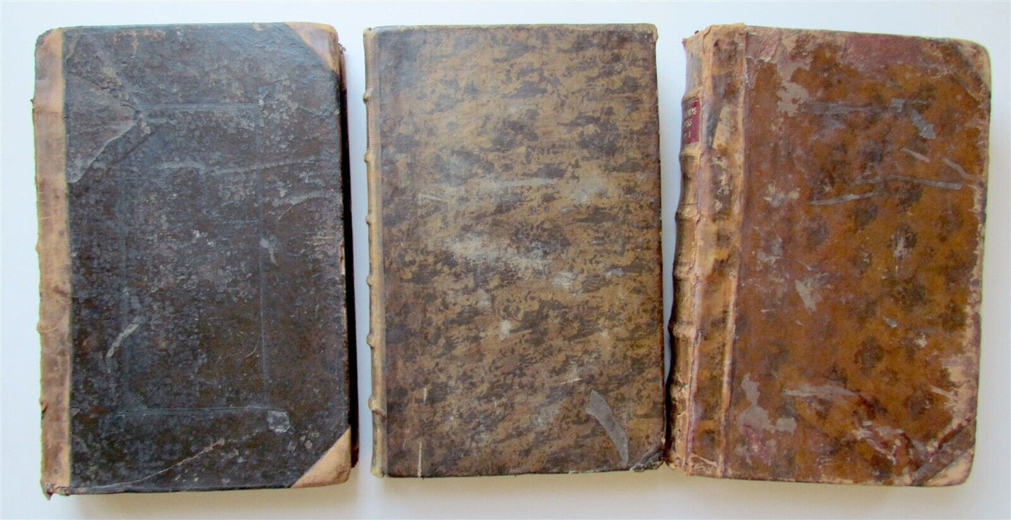 1674-1684 THE WORKES by HENRY HAMMOND 3 volumes antique FOLIOS in ENGLISH