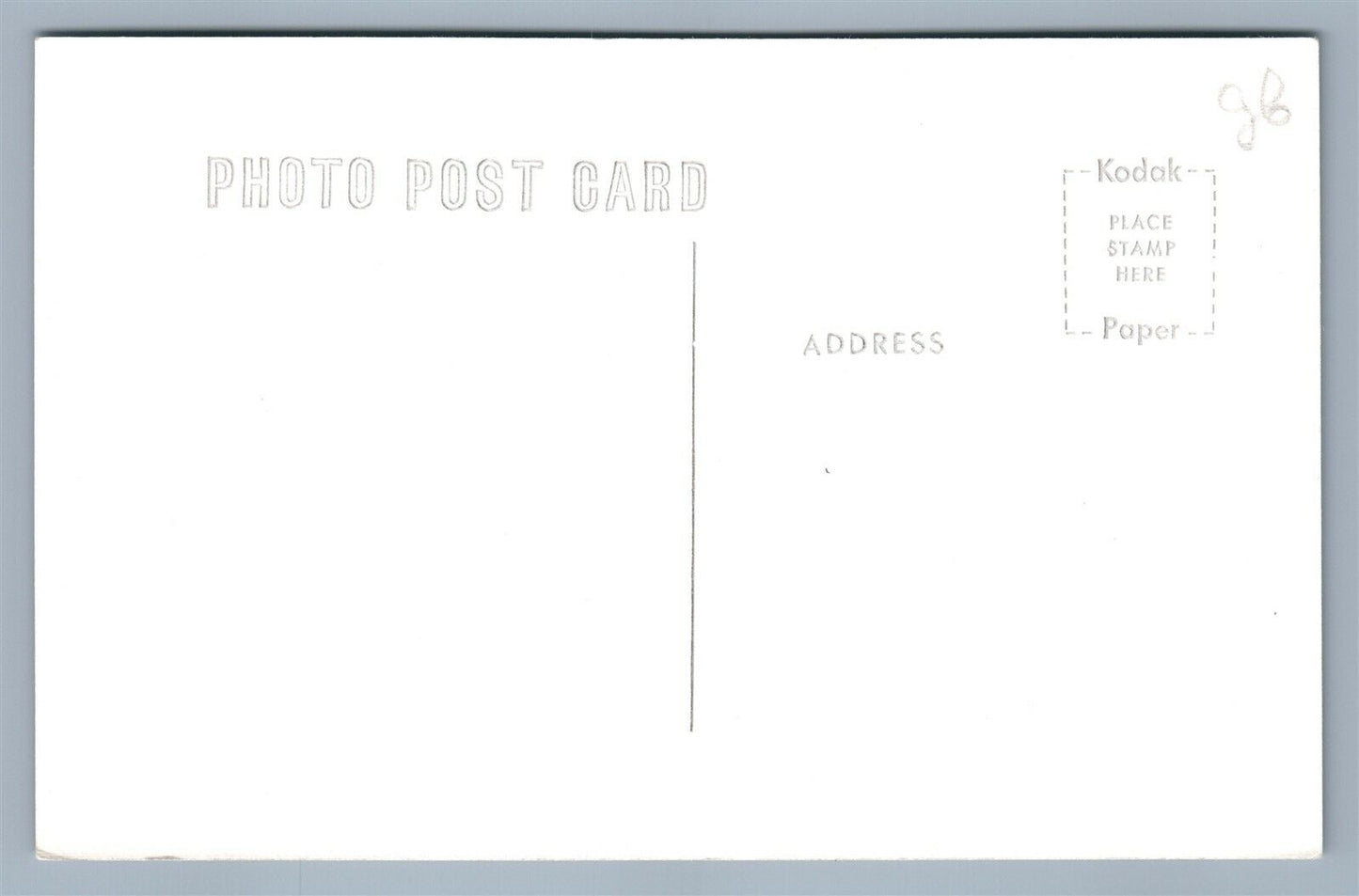 AL UNIVERSITY COMMUNITY CHURCH - COLLEGE VINTAGE REAL PHOTO POSTCARD RPPC