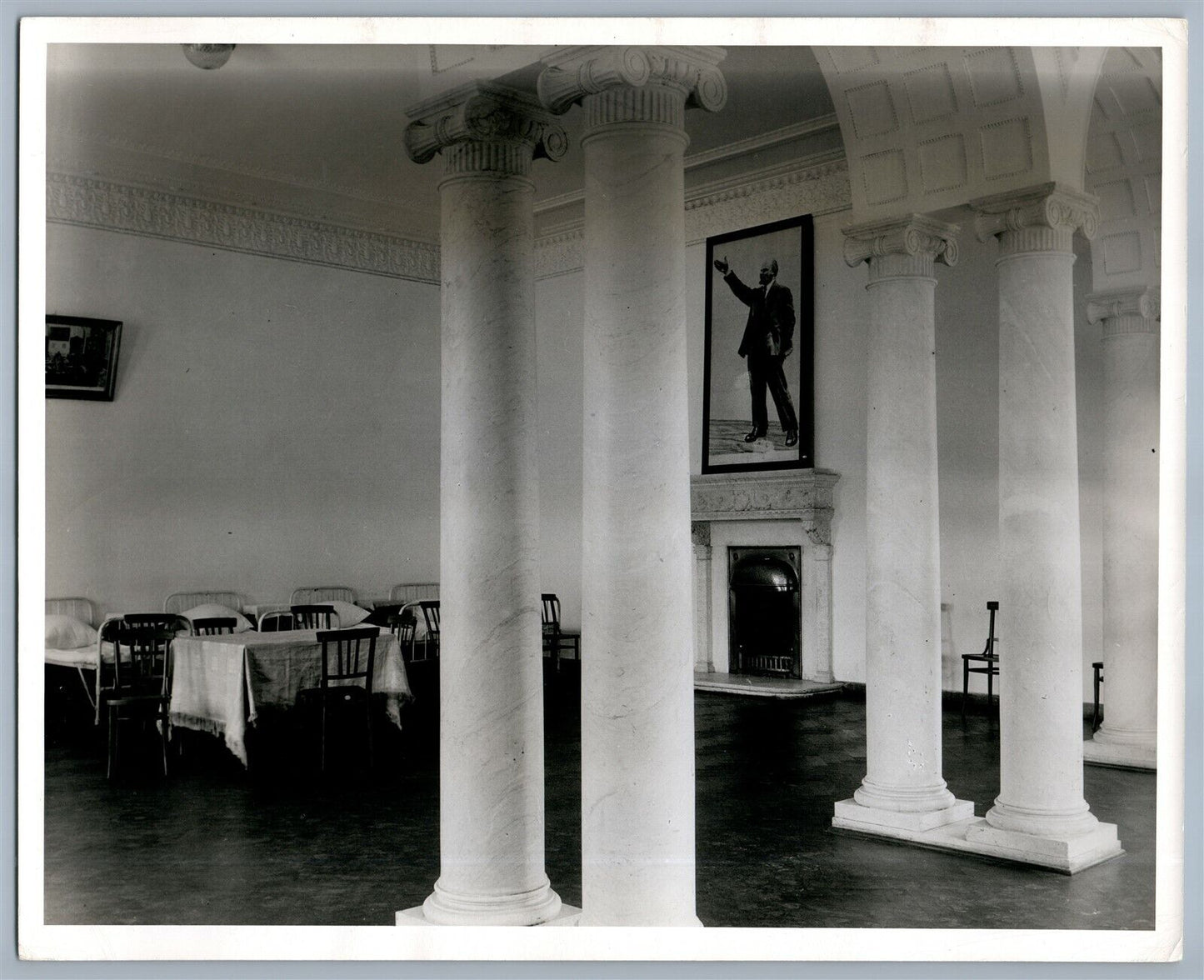 1930s RUSSIA TSAR NICHOLAS II in LIVADIA PALACE CRIMEA VINTAGE REAL PRESS PHOTO