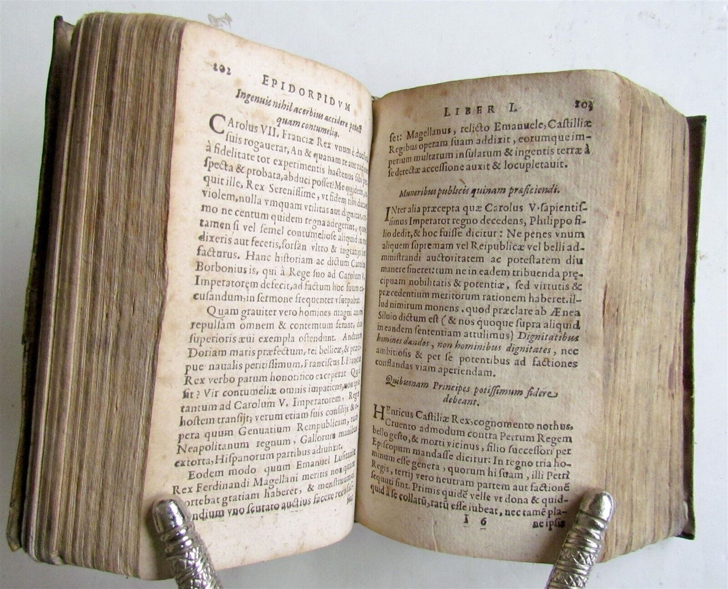 1624 CASPARIS ENS EPIDORPIDUM antique