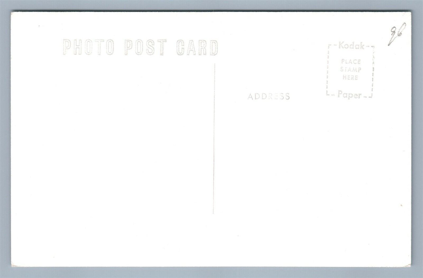 HADDONFIELD NJ FIRST CHURCH OF CHRIST SCIENTIST VINTAGE REAL PHOTO POSTCARD RPPC