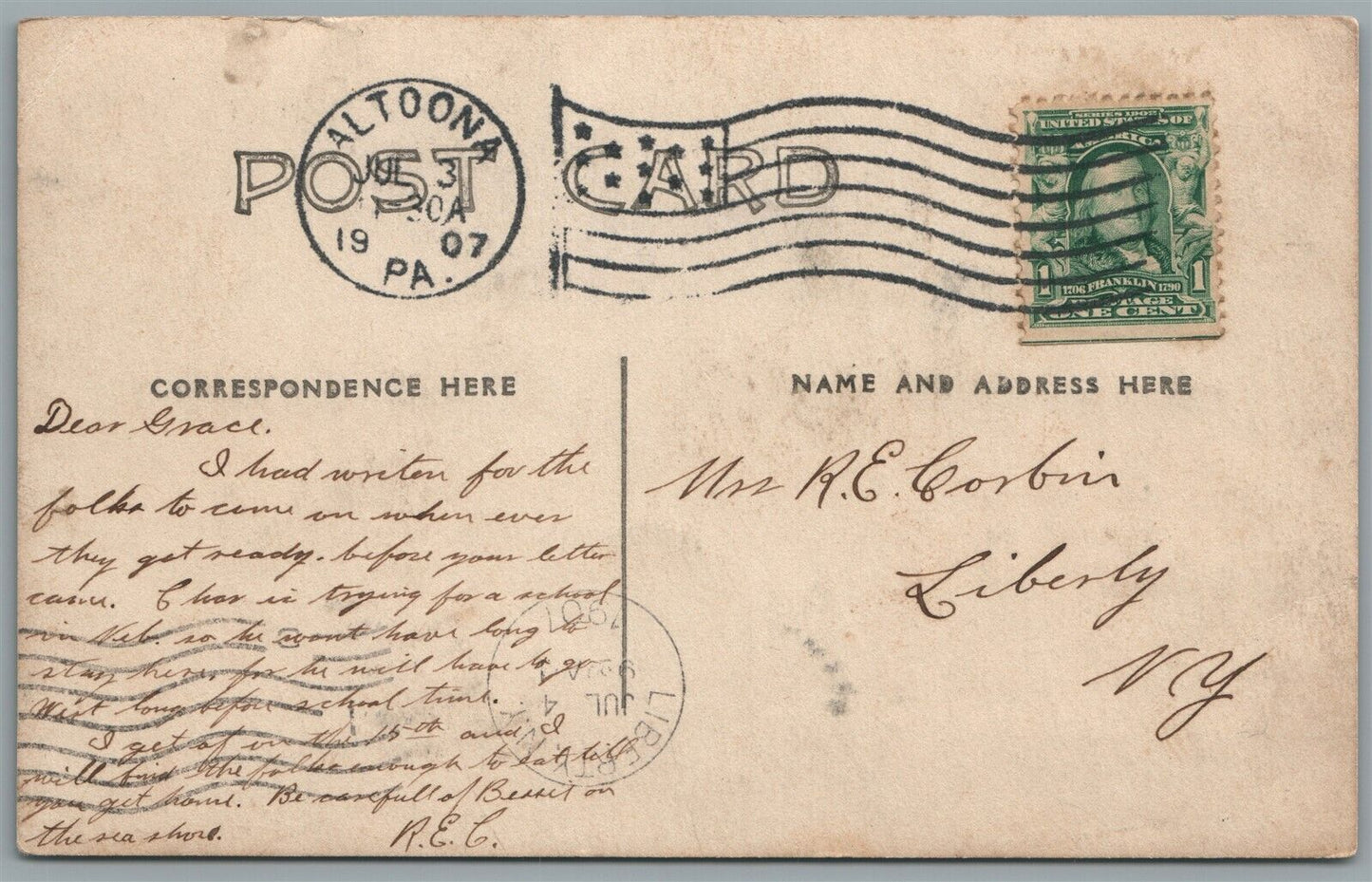 ALTOONA PA AFTER FIRE ANTIQUE REAL PHOTO POSTCARD RPPC