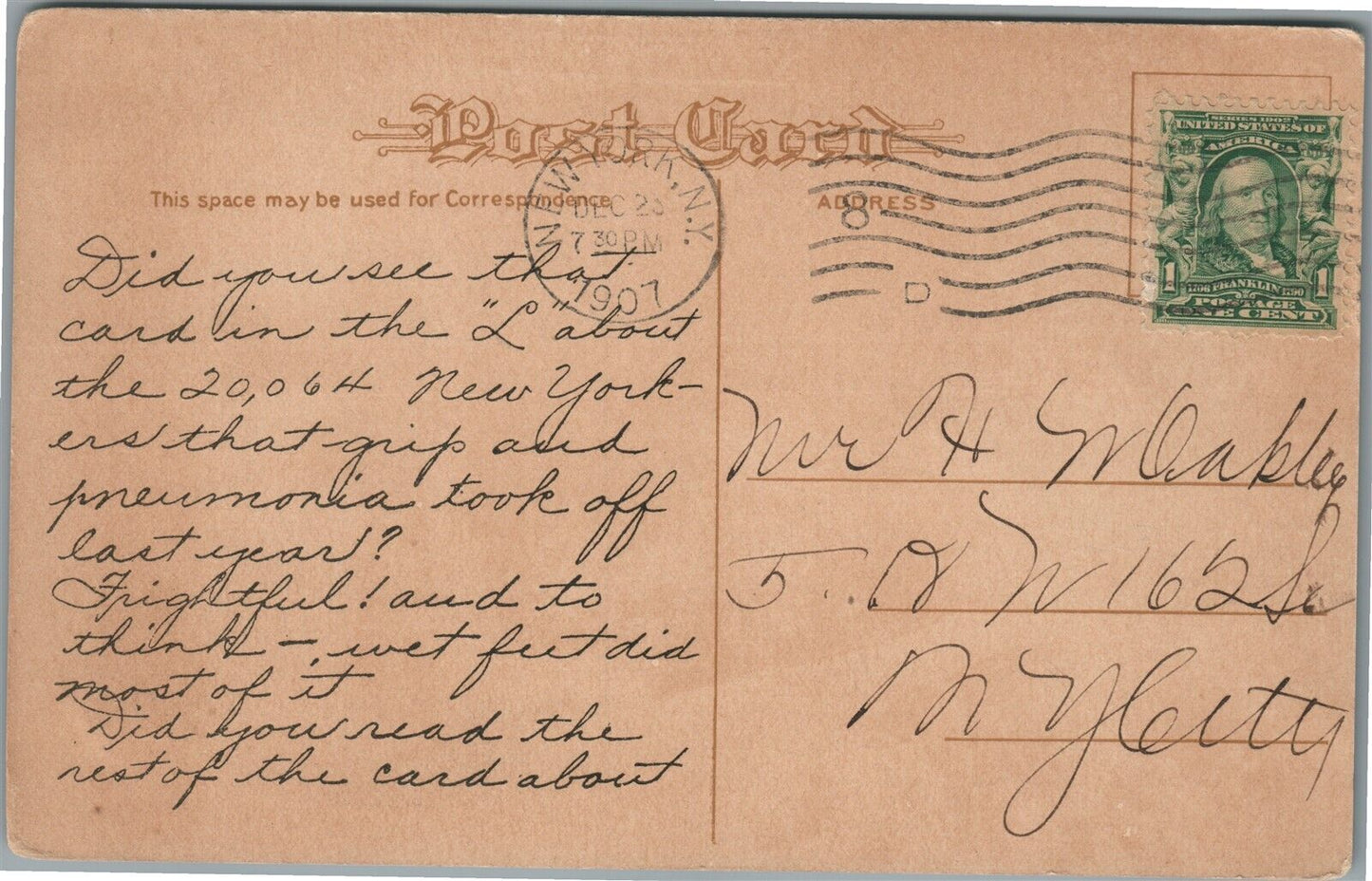 BOSTON MA RUBBERS SHOE COMPANY ANTIQUE POSTCARD