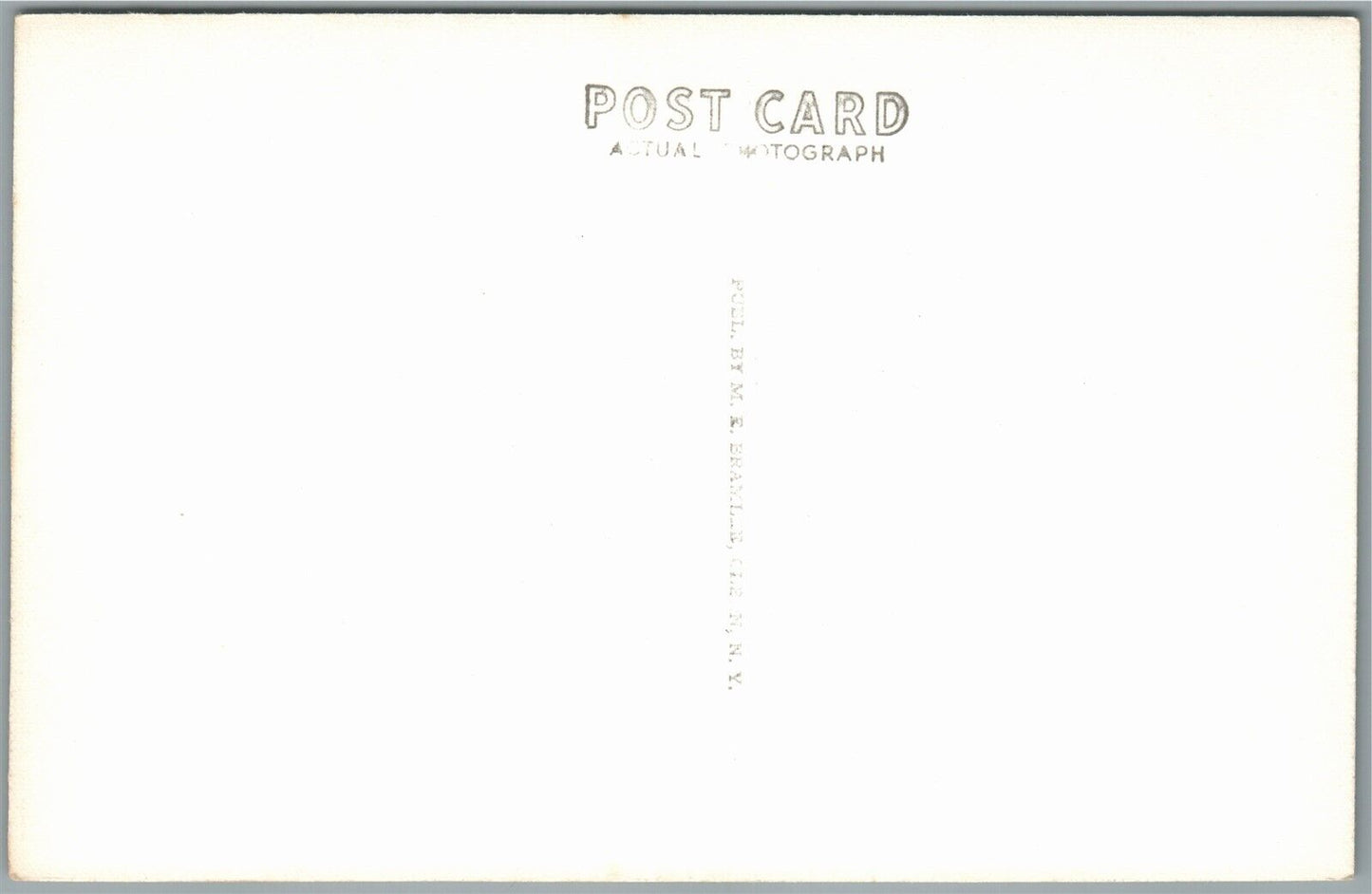 OLEAN NY PANORAMA VIEW VINTAGE REAL PHOTO POSTCARD RPPC