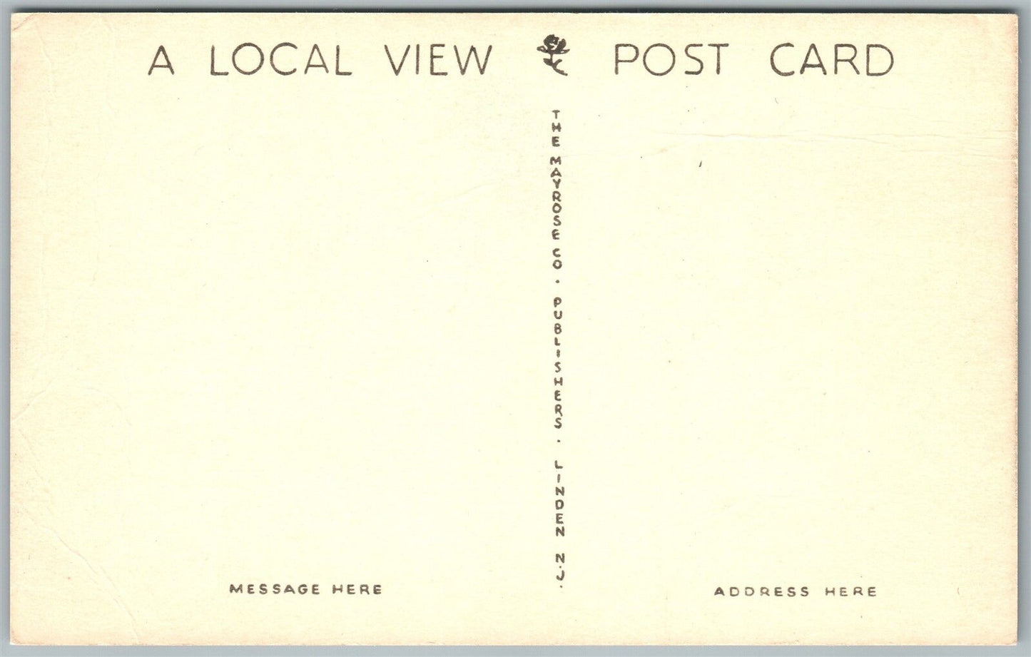 FRIES LAKE NJ WILSON LAKE CAMP LIFE VINTAGE POSTCARD