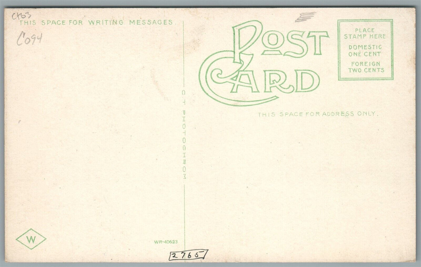 PLEASANT VIEW BEACH RI THE COTTAGES ANTIQUE POSTCARD