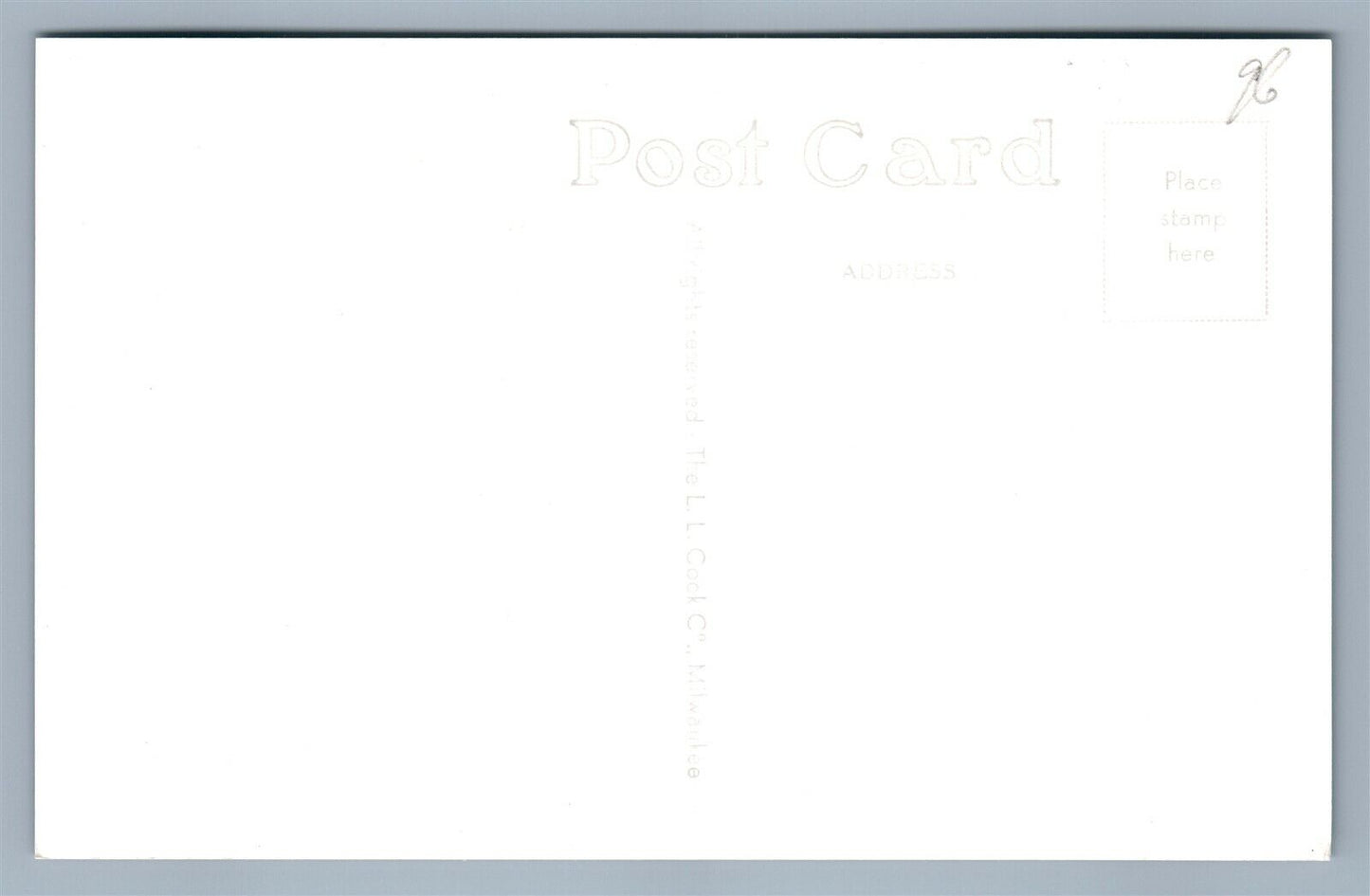 WAVERLY IA ST.JOSEPH MERCY HOSPITAL VINTAGE REAL PHOTO POSTCARD RPPC