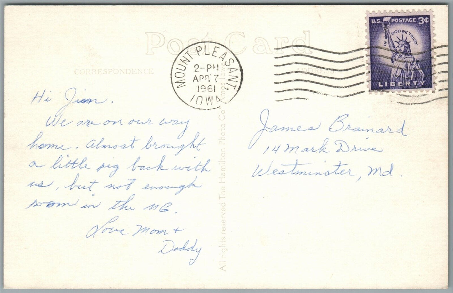 MT. PLEASANT IA NEW FIRRST METHODIST CHURCH VINTAGE REAL PHOTO POSTCARD RPPC