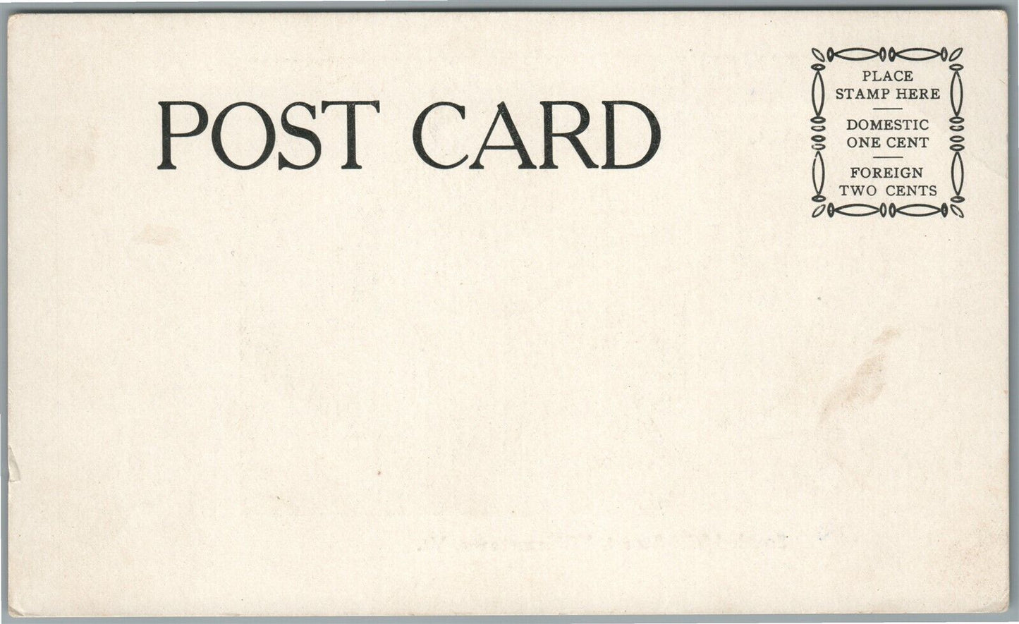 WILLIAMSTOWN VT SOUTH MAIN STREET ANTIQUE POSTCARD