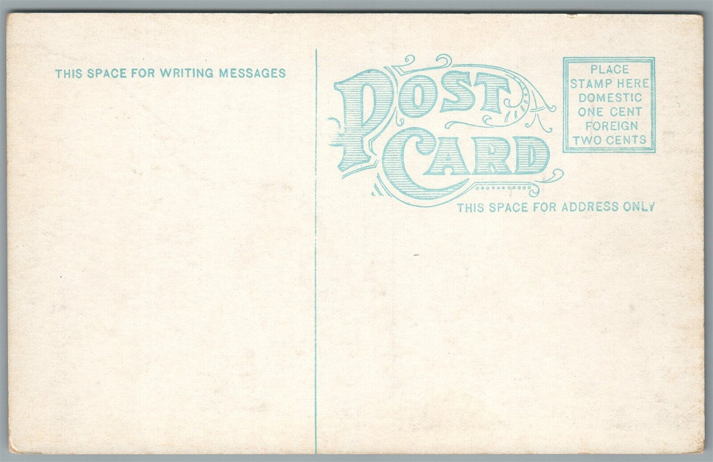 LYNN MA MARKET STREET FROM R.R. TRACK ANTIQUE POSTCARD