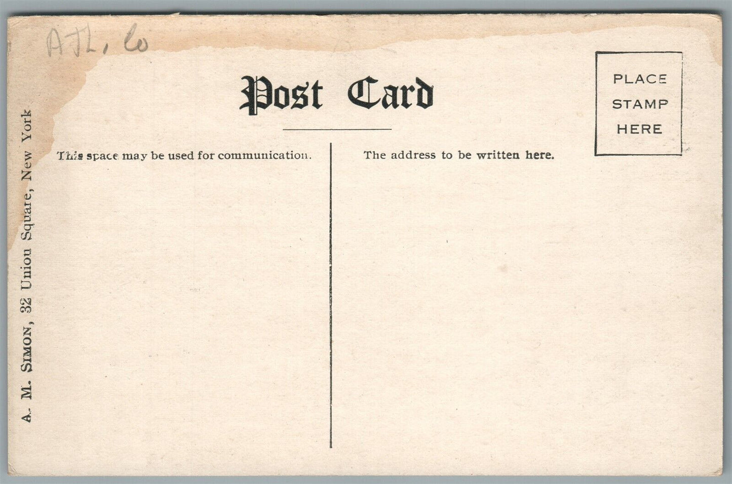 ELMER NJ SOUTH MAIN STREET ANTIQUE POSTCARD