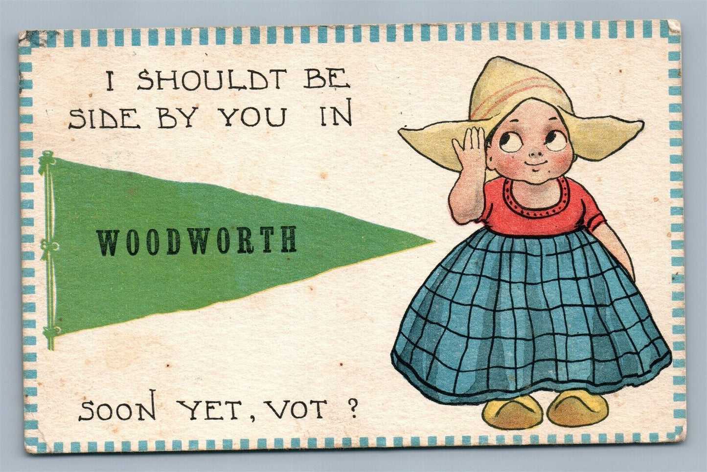 WOODWORTH ND ANTIQUE POSTCARD