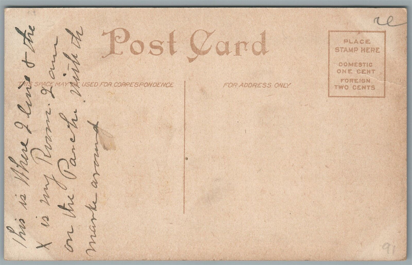 MEADVILLE PA KEPLER HOTEL ANTIQUE POSTCARD