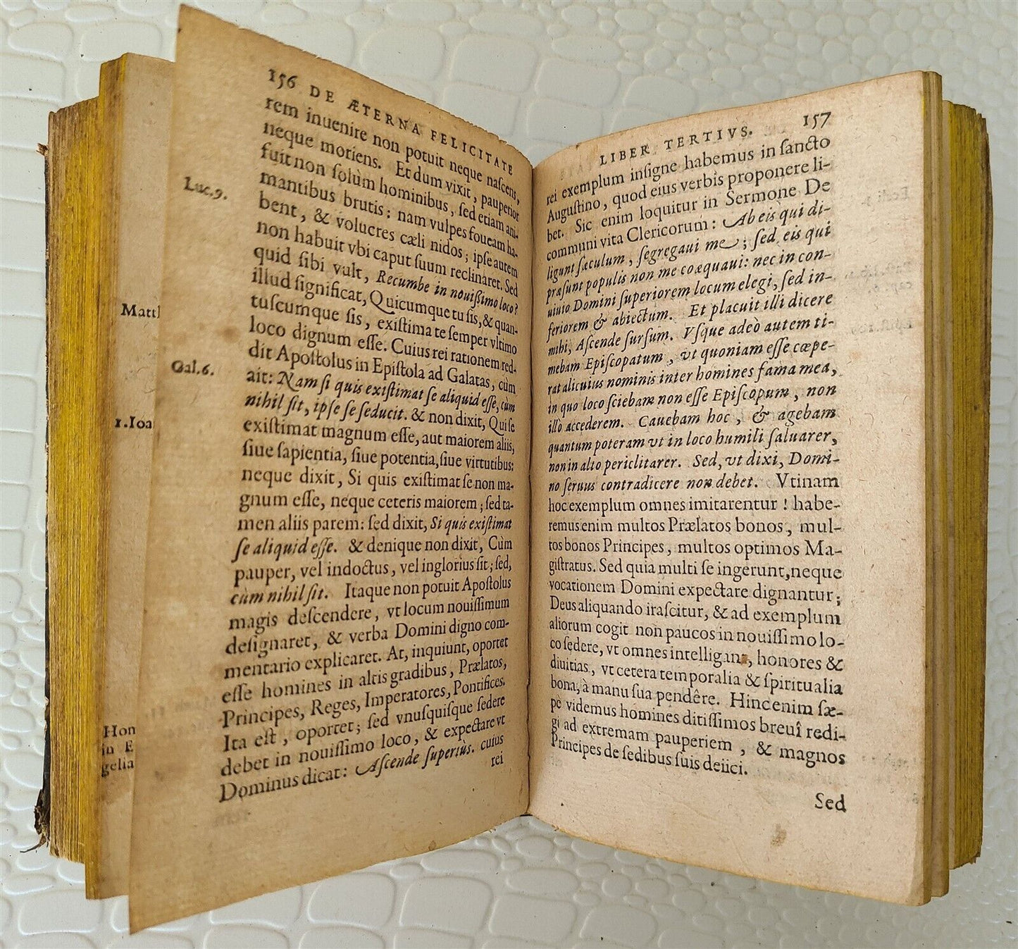1616 antique THEOLOGY PLANTIN PRESS Eternal Happiness of Saints by R. Bellarmine