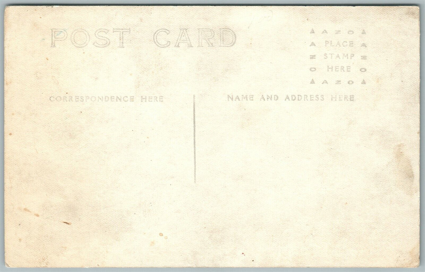 FAMILY COUPLE ANTIQUE REAL PHOTO POSTCARD RPPC