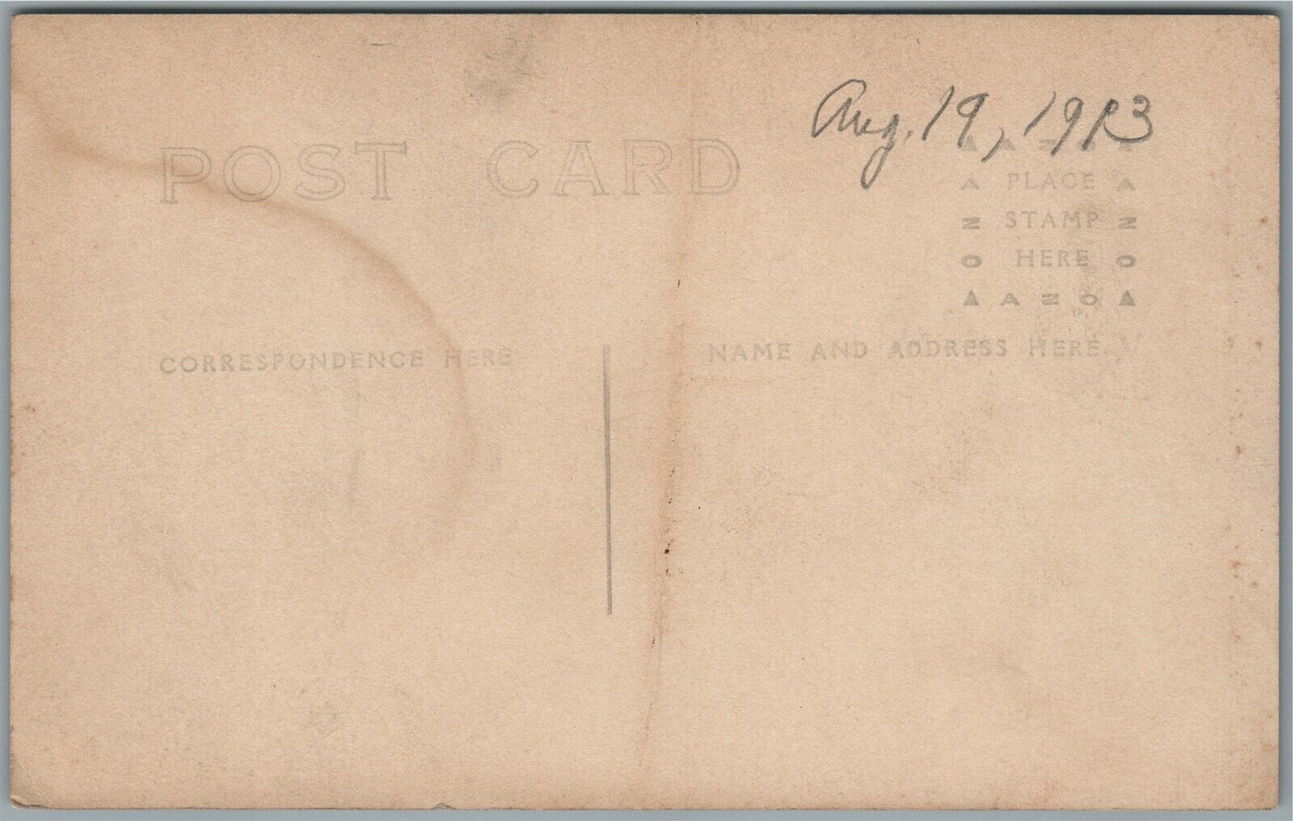 POINT AUX PINS MI SORSON COTTAGE ANTIQUE REAL PHOTO POSTCARD RPPC