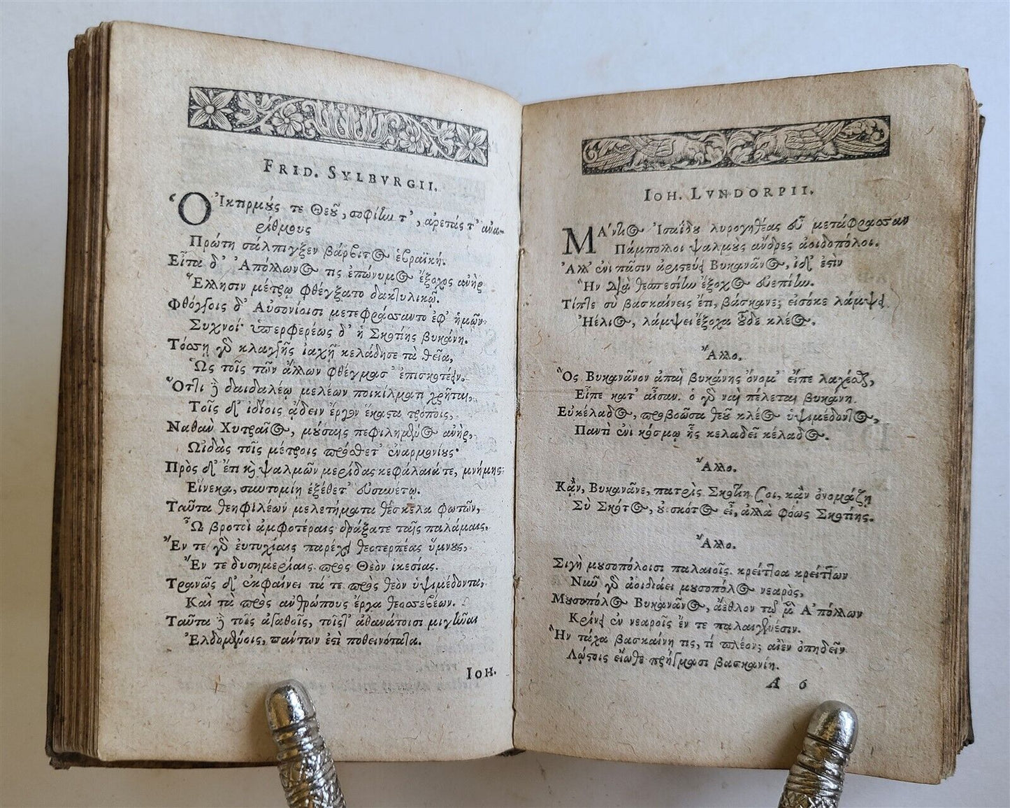 1613 IN GEORGII BUCHANANI PARAPHRASIN PSALMORUM antique VELLUM BOUND