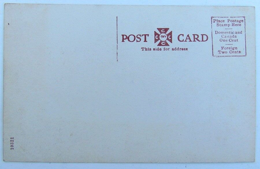 VINTAGE POSTCARD - BEAR PITS AT ZOO CINCINNATI OHIO