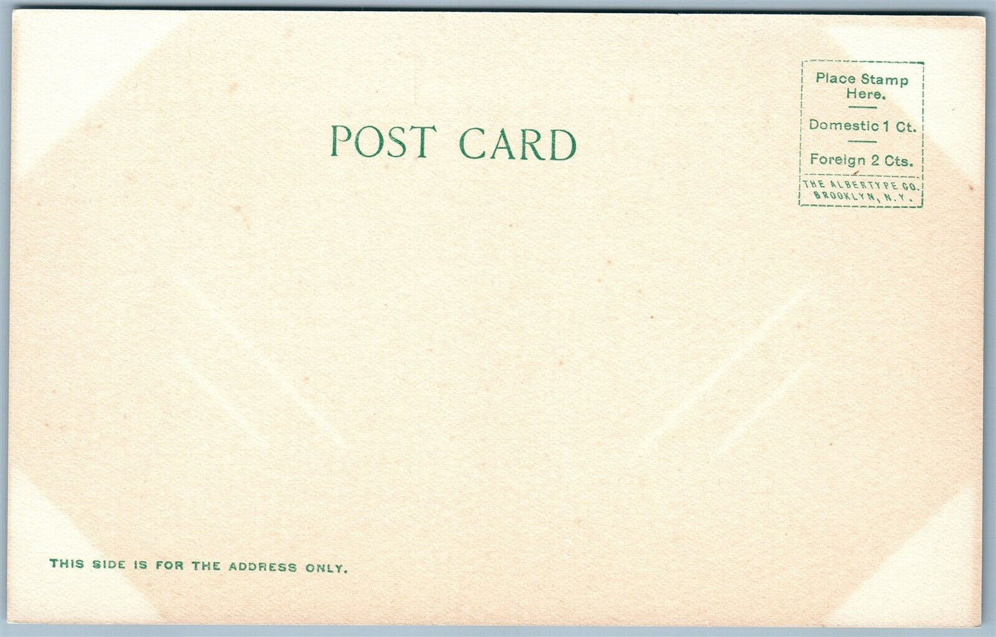 PALM BEACH FL VIEW TOWARD THE BREAKERS ANTIQUE POSTCARD