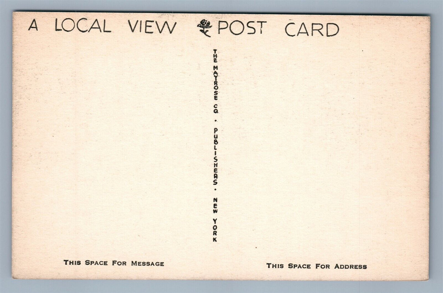 FLEMINGTON NJ PUBLIC LIBRARY VINTAGE POSTCARD