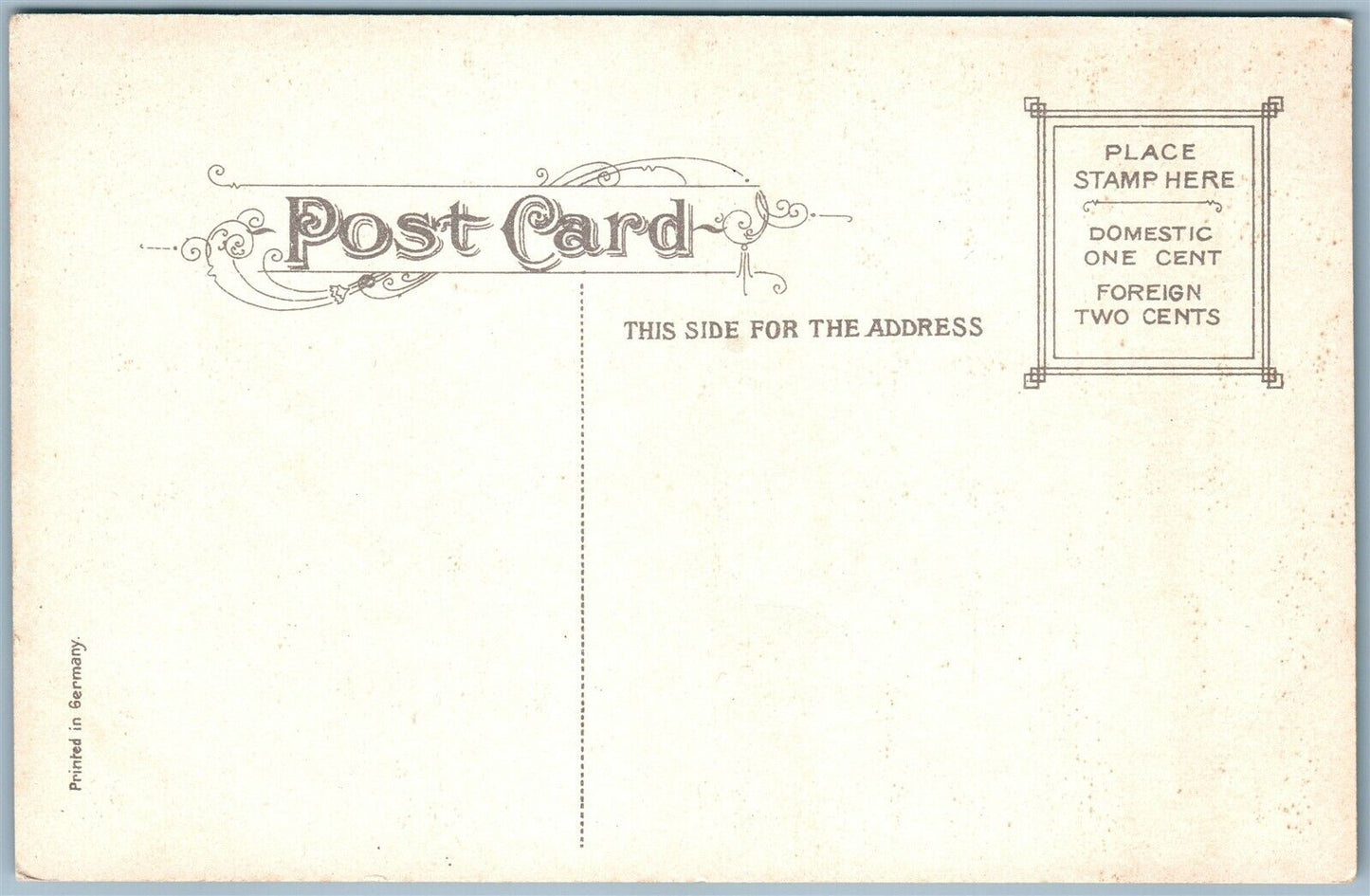 BROOKLINE MA PUMPING STATION ANTIQUE POSTCARD