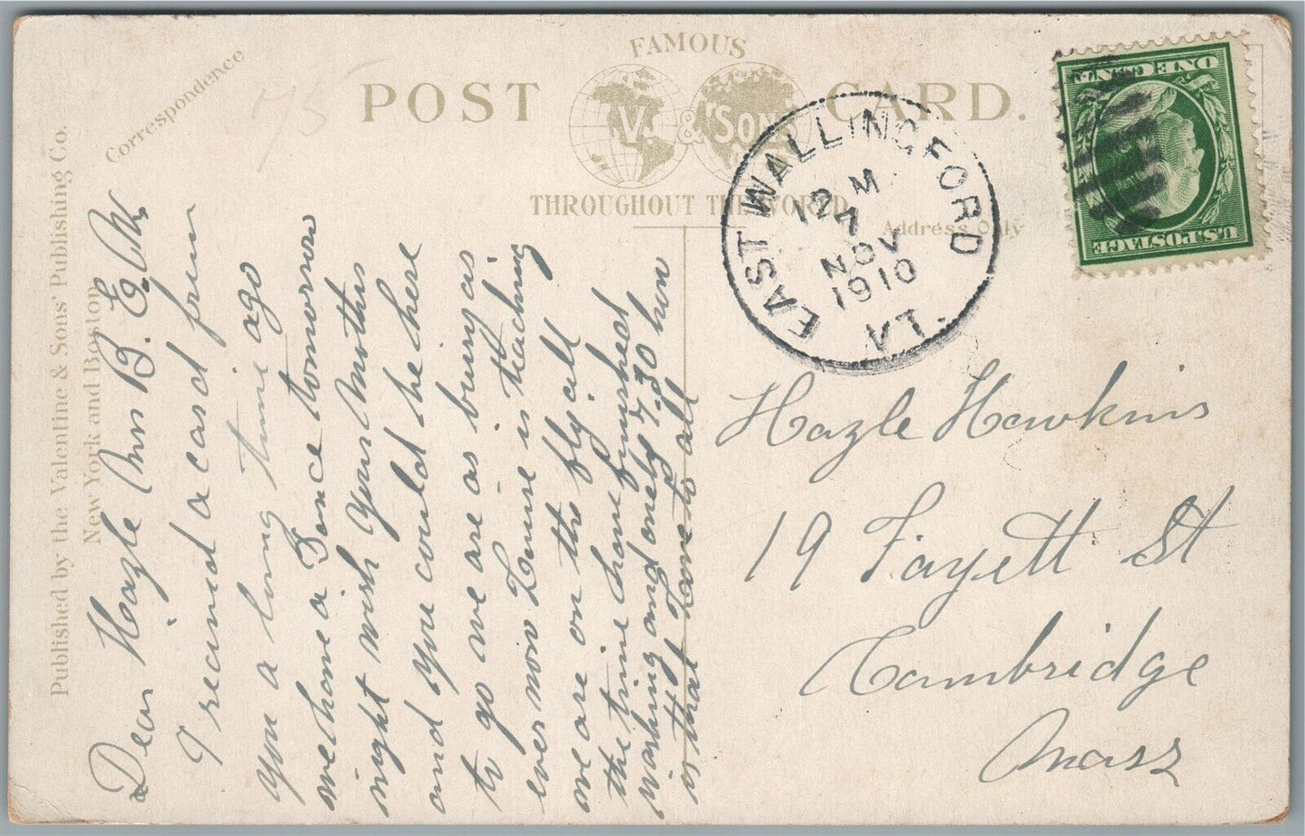 PROCTOR VT THE WORKS ANTIQUE POSTCARD