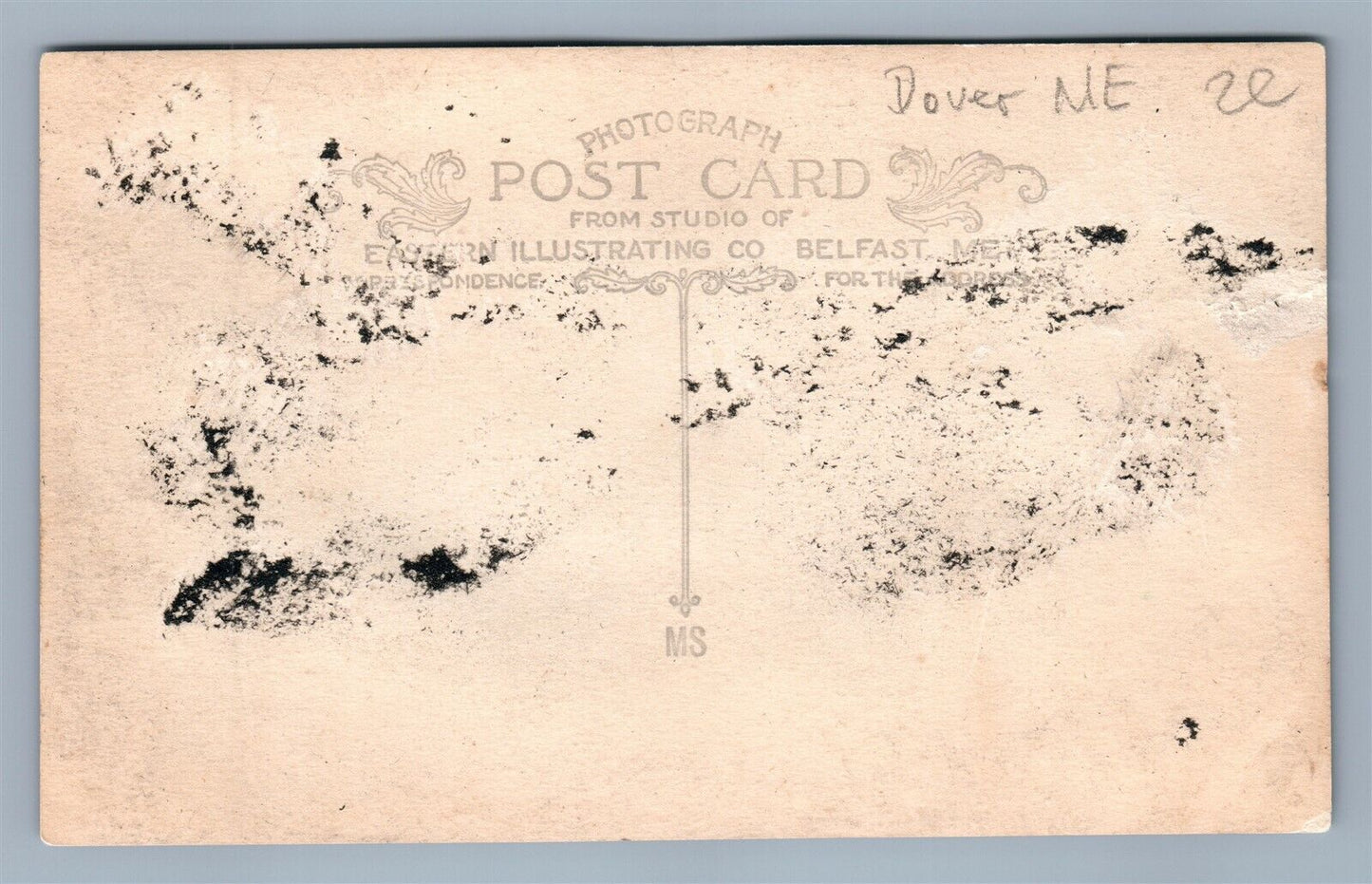 DOVER ME BROWN'S MILL ANTIQUE POSTCARD