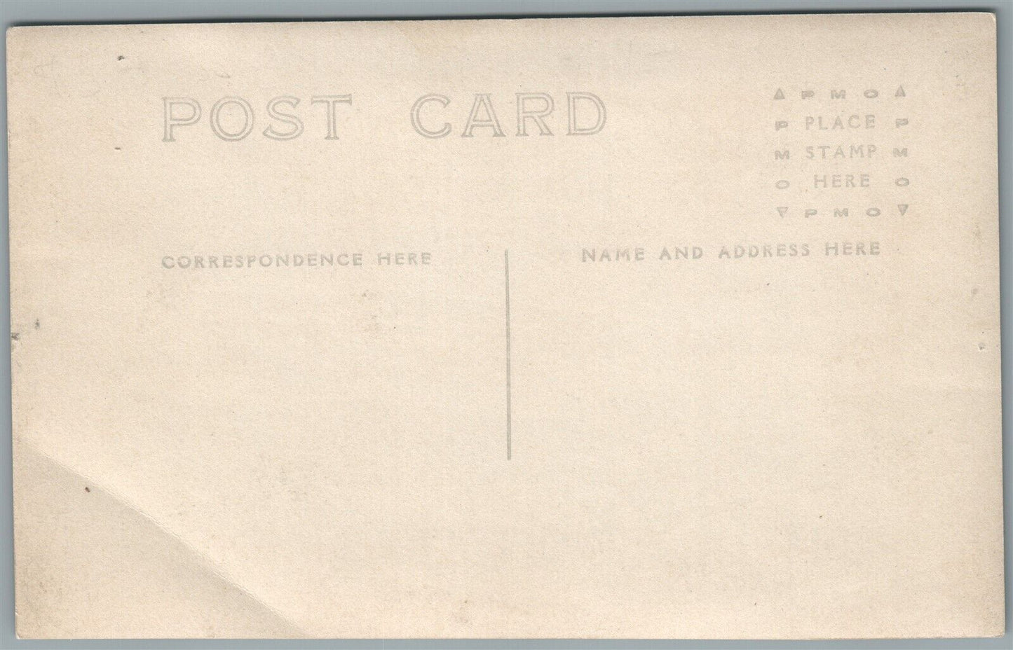 2 MEN POSING with DOGS ANTIQUE REAL PHOTO POSTCARD RPPC