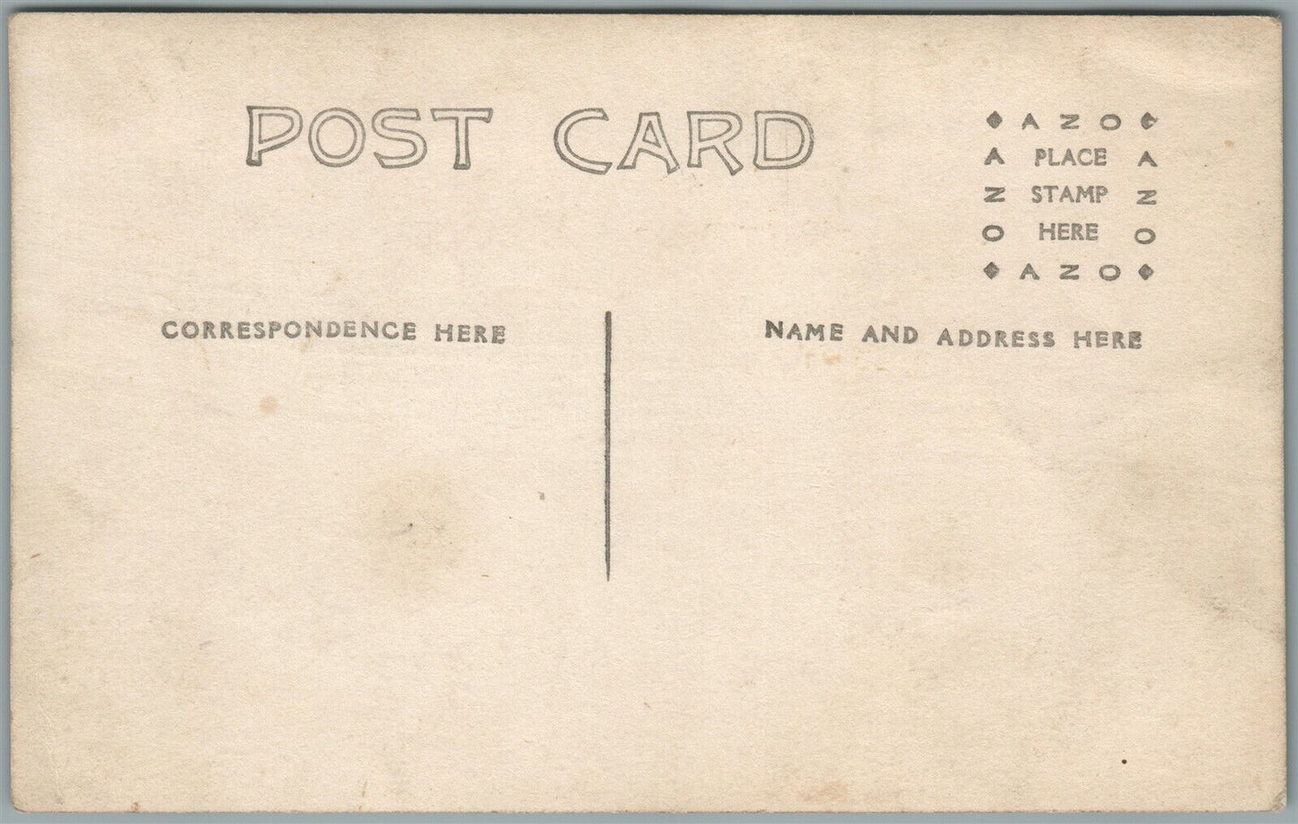 BARRYTON MI MAIN STREET ANTIQUE REAL PHOTO POSTCARD RPPC