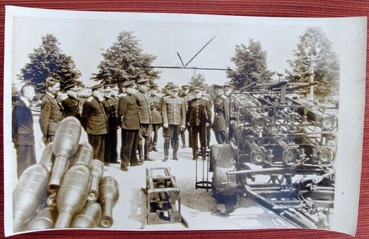 WWII WW2 ERA PRESS PHOTO w/ RUSSIAN MARSHAL ZHUKOV & SOVIET ARMY GENERALS