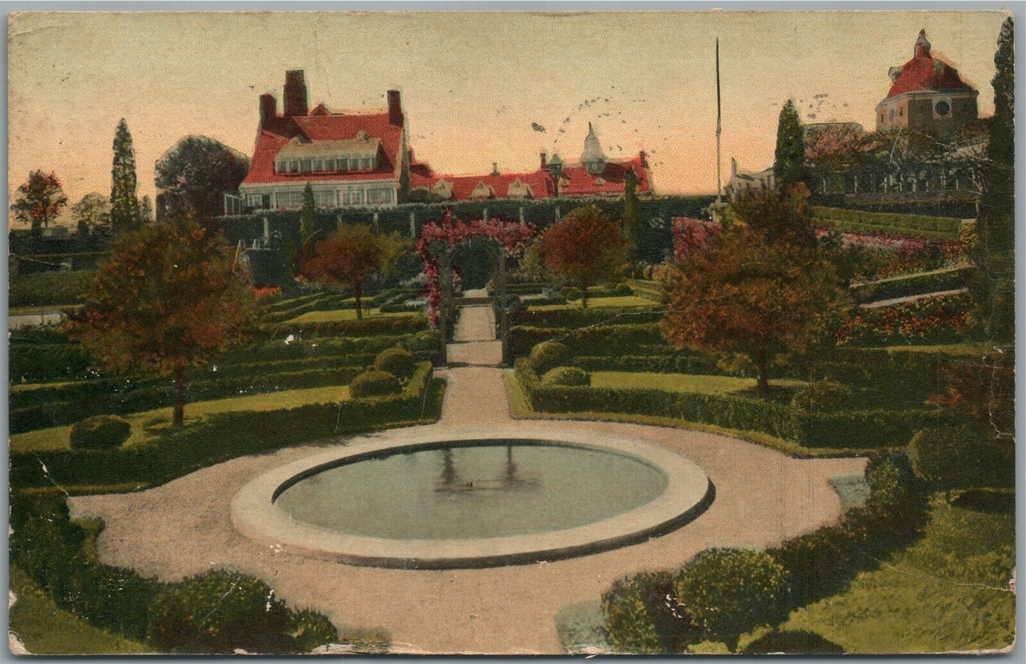 NEW YORK NY AMERICAN NURSERY CO. ADVERTISING VINTAGE POSTCARD