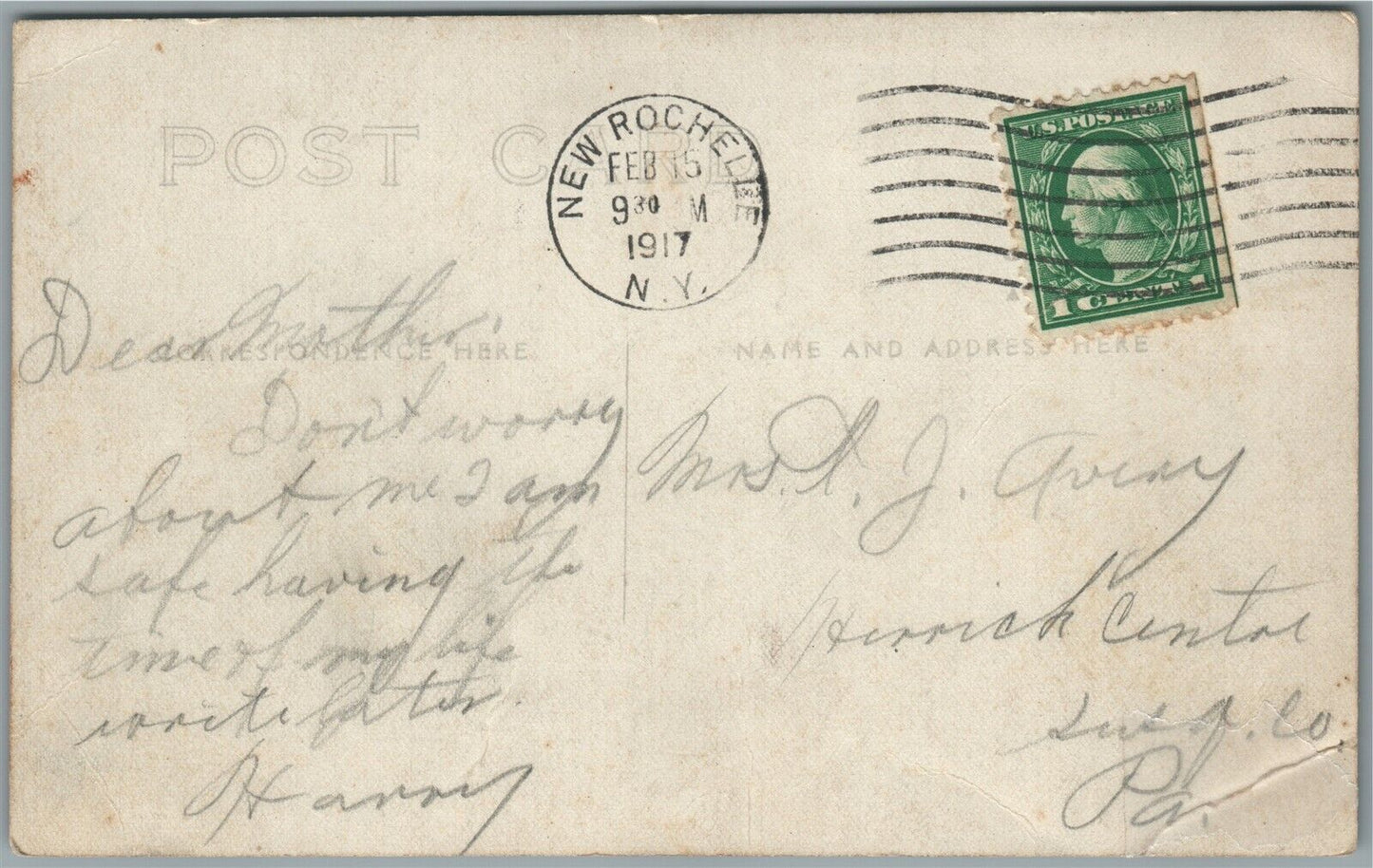 FORT SLOCUM NY 25th COMPANY ANTIQUE REAL PHOTO POSTCARD RPPC