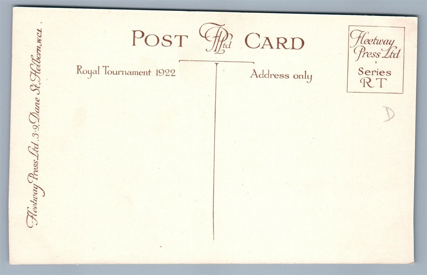 MILITARY PARADE w/ DRUMMER BRITISH ANTIQUE POSTCARD