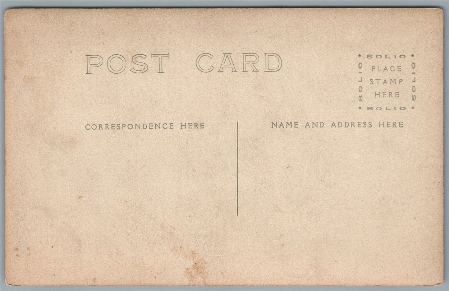 BOXER POSING ANTIQUE REAL PHOTO POSTCARD RPPC